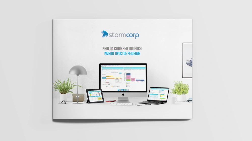 Обложка работы «Разработка медиа-кита StormCorp»